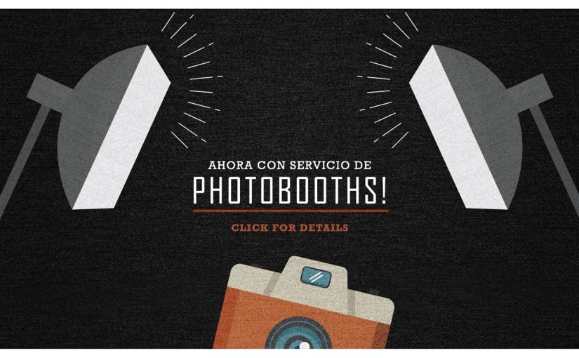La compañía Caballero Portraits ahora cuenta con photo-booths