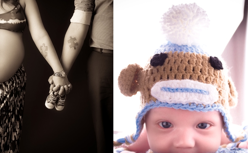 Nuestras fotos de maternidad y de nuestro bebé Aiven